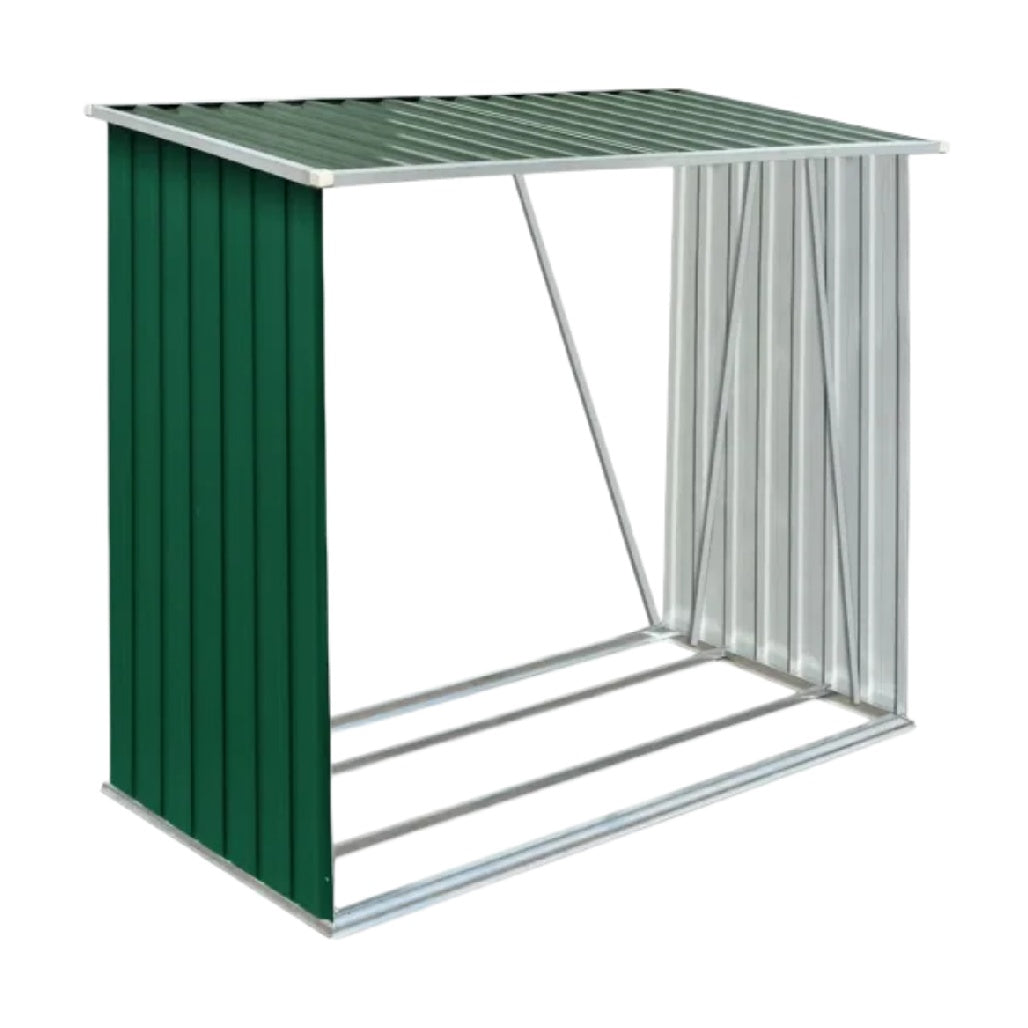 ガーデンシェルター用金属製収納ユニット - 屋外での物置きに最適 - 120 x 60 x 90