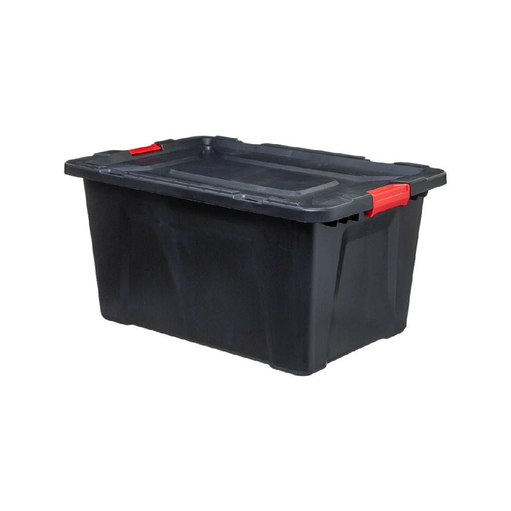 Boîte de rangement en plastique pour stockage domestique - 60 x 40 x 30